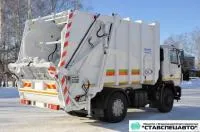 Мусоровоз увеличенного объема кузова